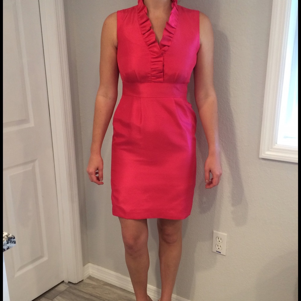 Hot Pink Dress - Picture 4 of 6