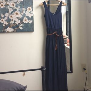 Navy blue maxi