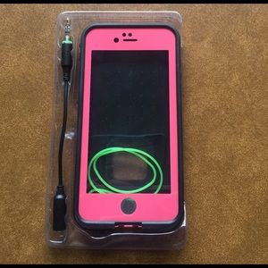 Pink Waterproof iPhone 6 case