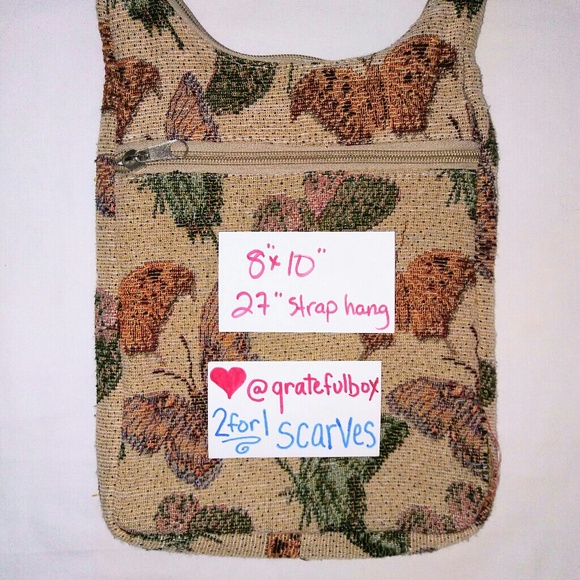Vintage Bags - BUTTERFLY Crossbody Bag Vintage Bags - BUTTERFLY Crossbody Bag