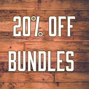 20% OFF Bundles of 2 or more items
