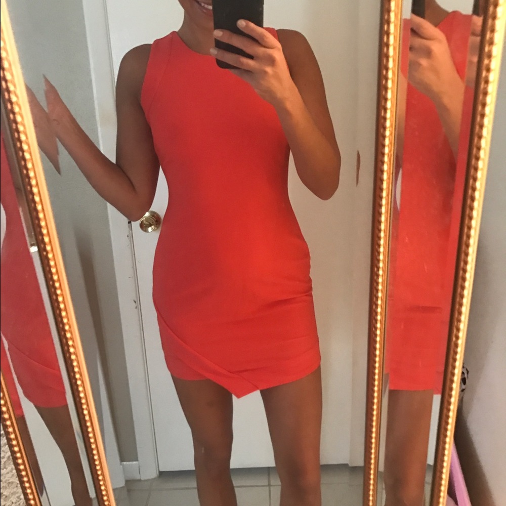 Cute peach dress