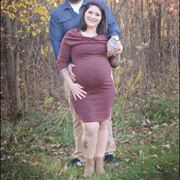 Old Navy Maternity - cowl neck dress - Picture 3 of 3