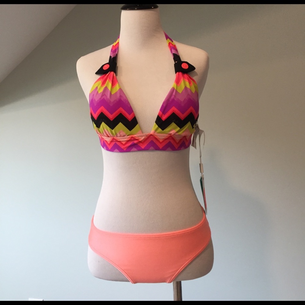 Seafolly Chevron bikini top