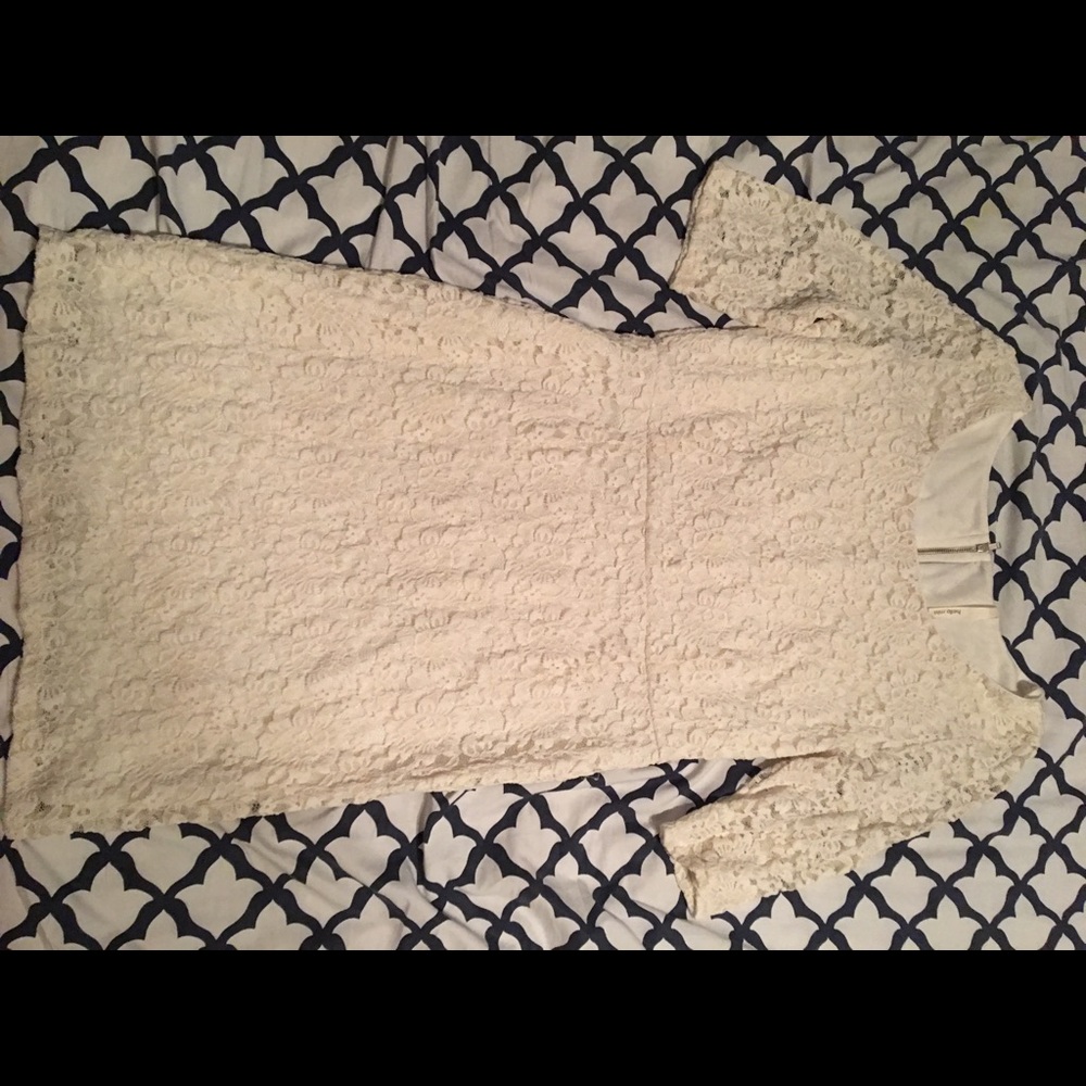 Hello miss white knit dress