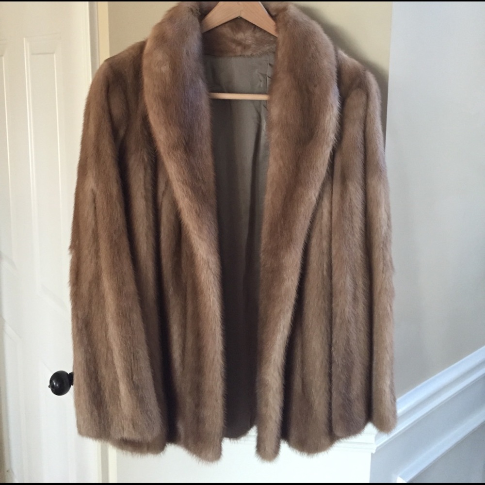 Mink coat