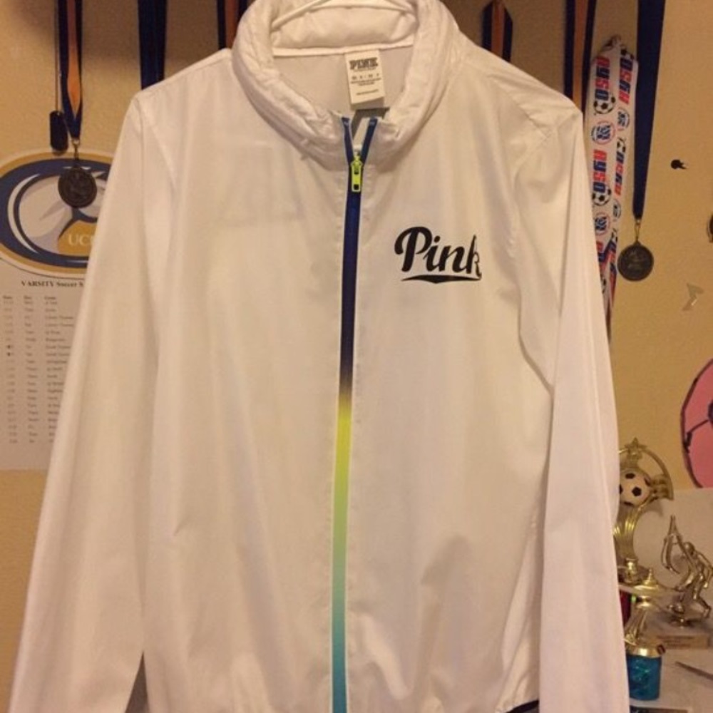 Pink windbreaker