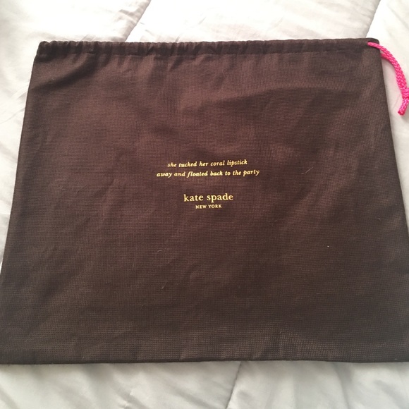 kate spade dust bag