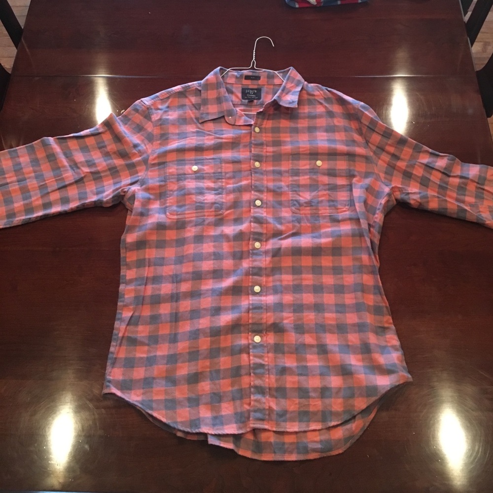 J. Crew Flannel Slim Fit