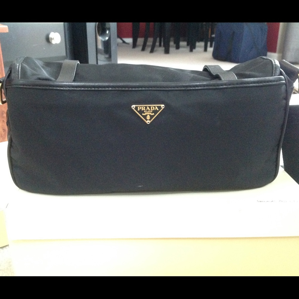 Classic Prada nylon bag with authentication