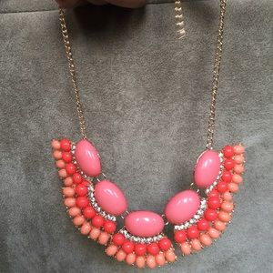 Coral Colored Bubble Bauble Necklace