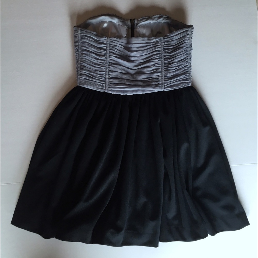 ⚡️SOLD⚡️ LaRok Blue Strapless Bustier Dress - Picture 5 of 6
