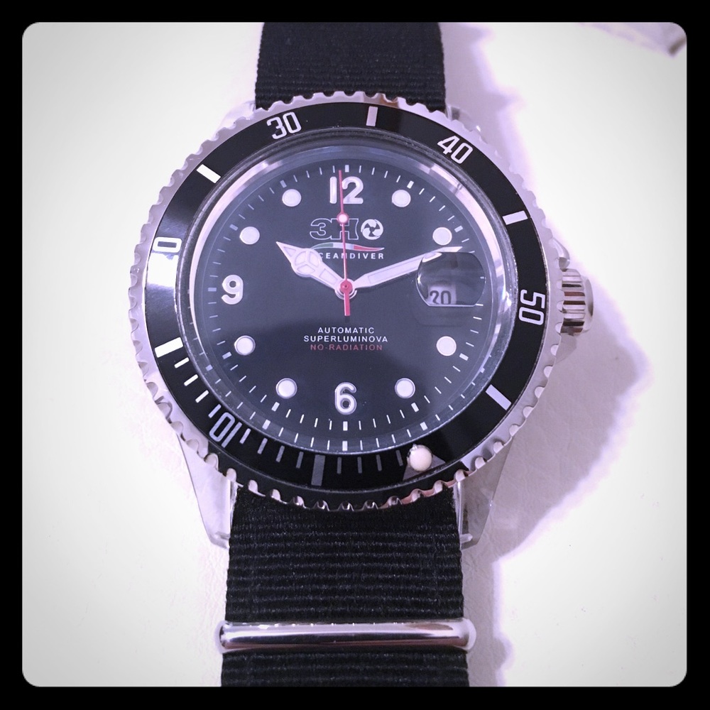 Superluminova Automatic Diver Watch