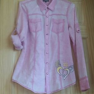 Sinful button up shirt