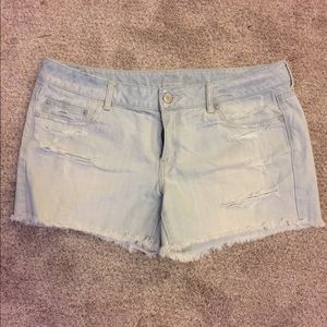 AE midi jean shorts!