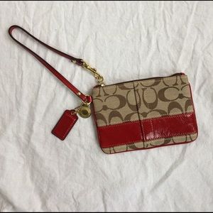 NWOT Coach Wristlet