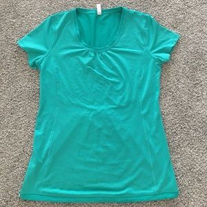 Lucy short sleeved athletic tee.