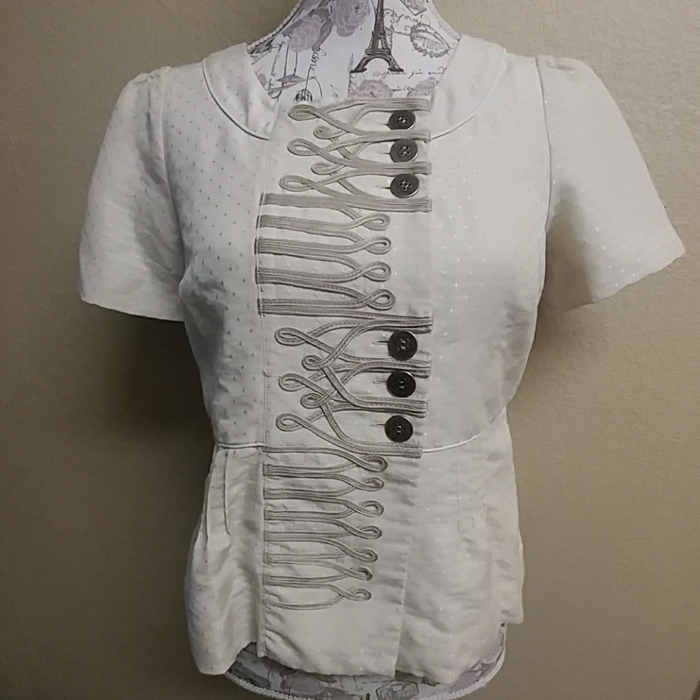 FLOREAT ANTHROPOLOGIE JACKET/BLOUSE