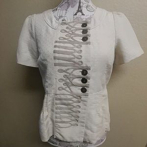 FLOREAT ANTHROPOLOGIE JACKET/BLOUSE