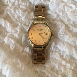 FINAL PRICE Gold Kate Spade Boyfriend Watch