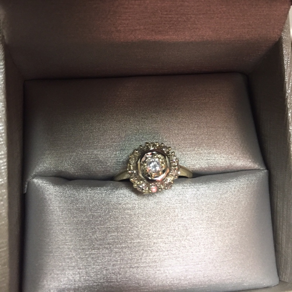 Antique diamond ring