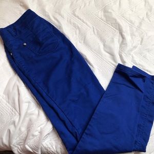 High-waisted jeggings