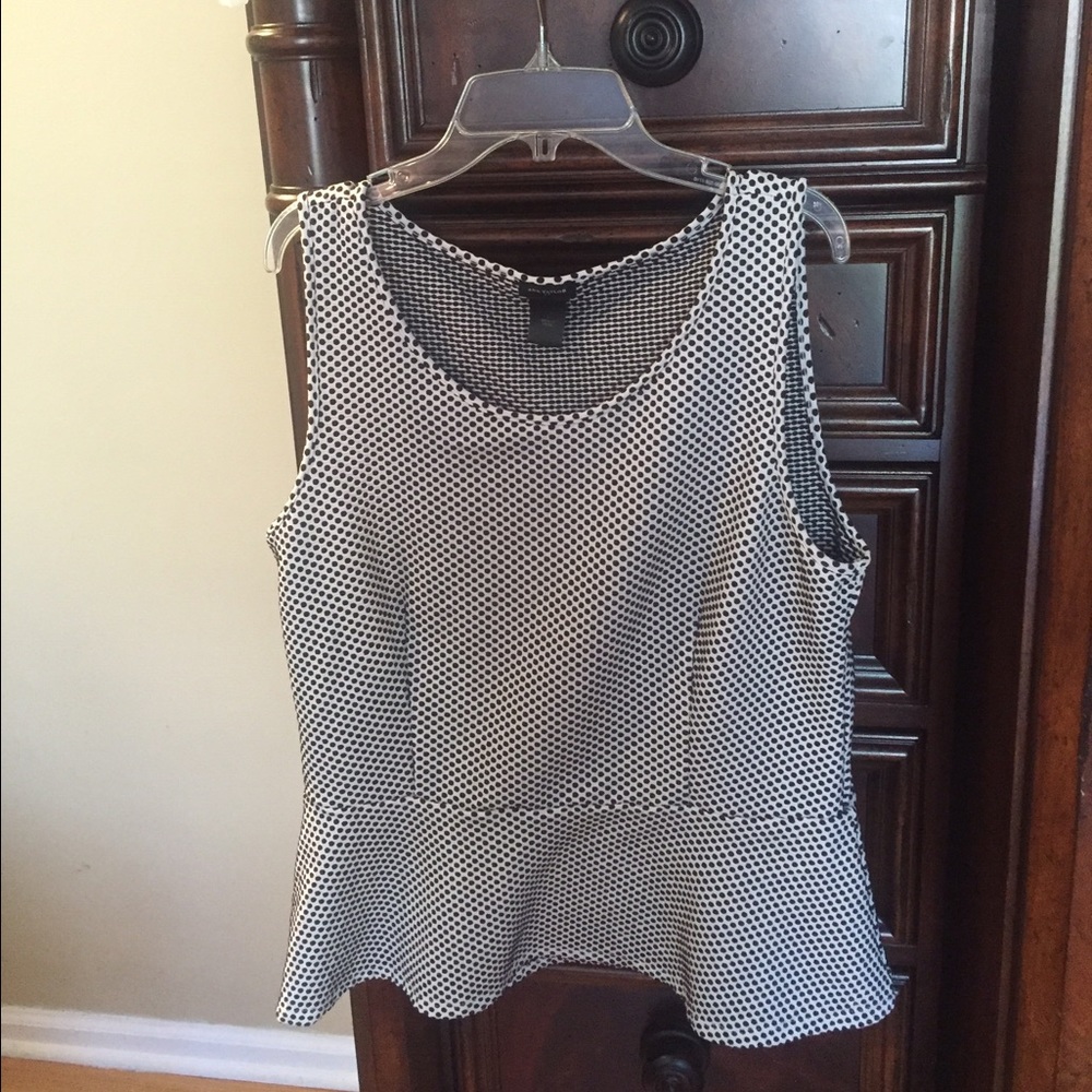 Ann Taylor Peplum Shirt