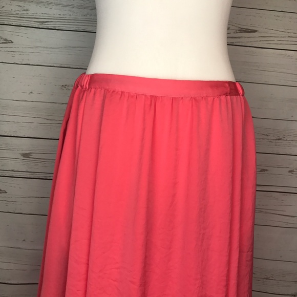 🔴SOLD🔴 Zara coral Maxi skirt festival - Picture 3 of 8
