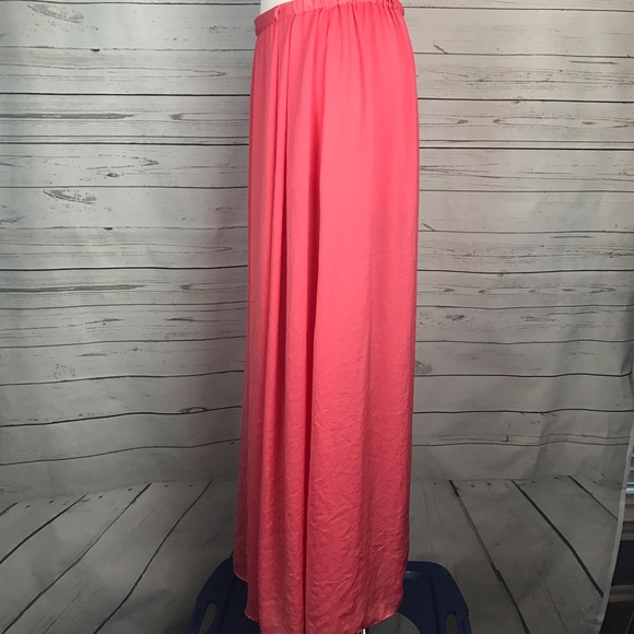 🔴SOLD🔴 Zara coral Maxi skirt festival - Picture 4 of 8