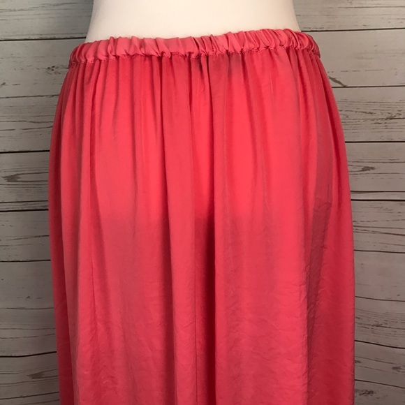 🔴SOLD🔴 Zara coral Maxi skirt festival - Picture 5 of 8