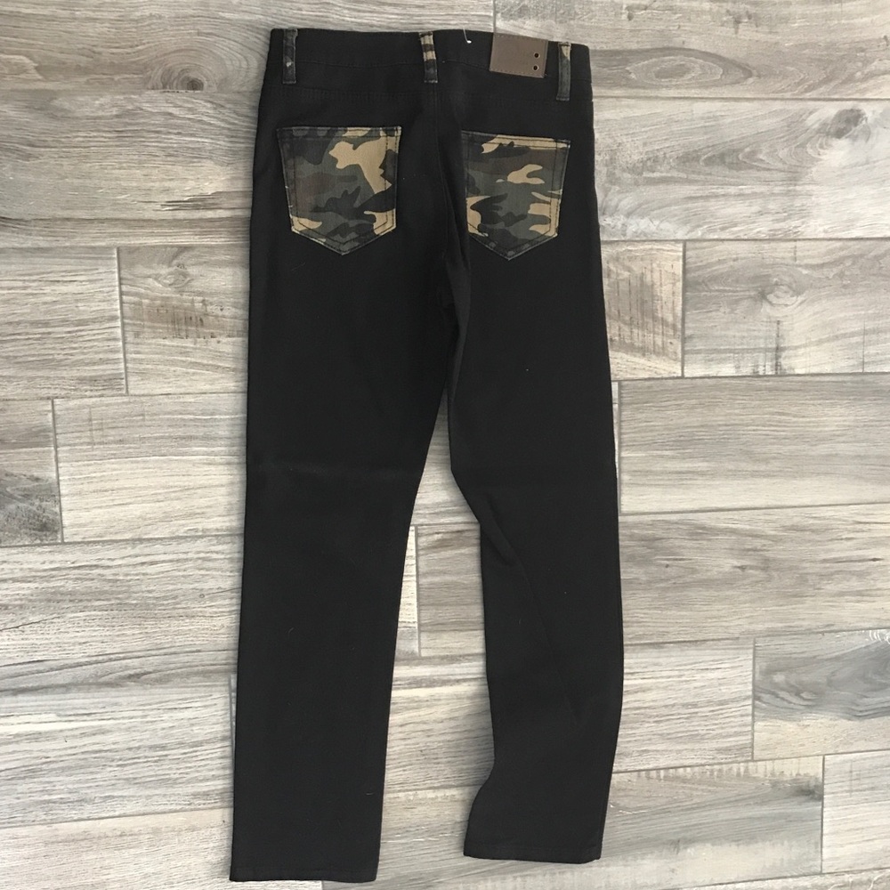 Boys black jeans