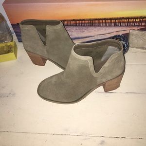 Suede booties from Urban Outfitters