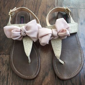 Material girl light pink sandals
