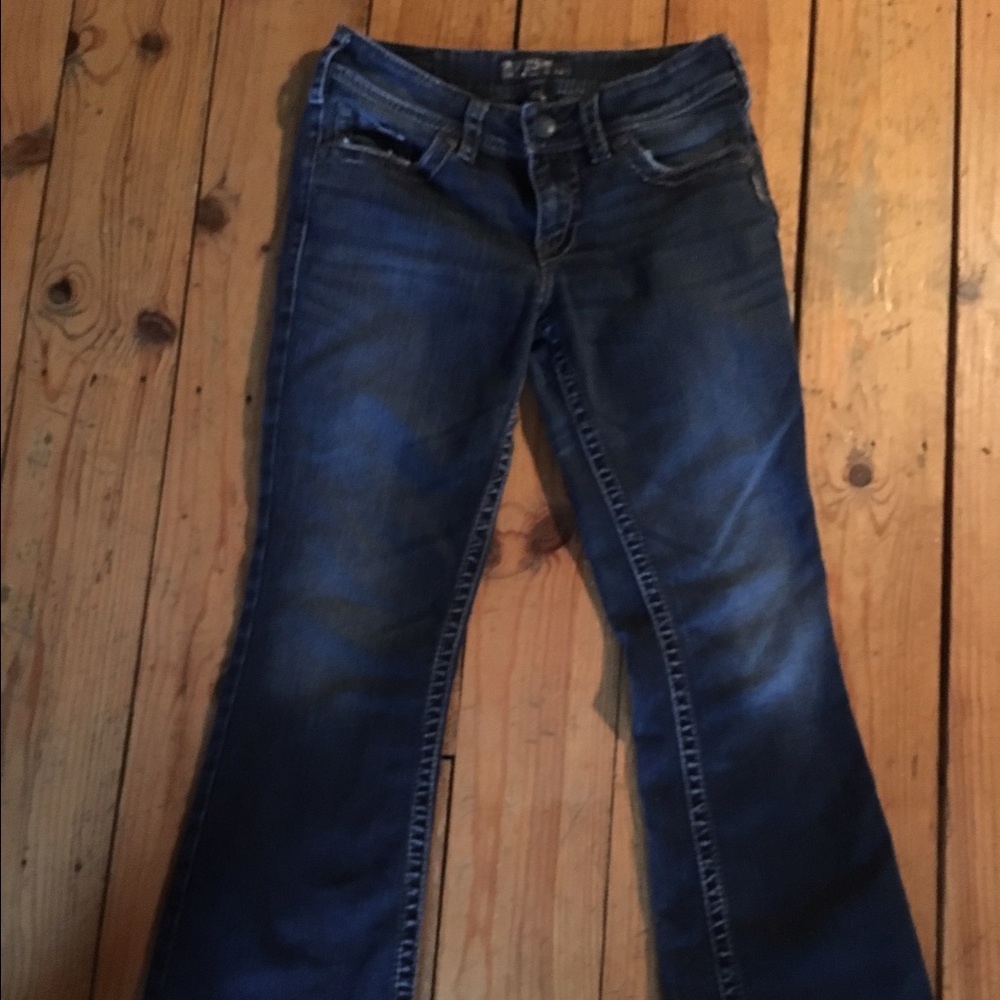 Silver jeans