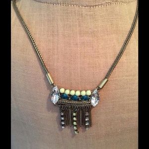 Silpada Neon Fringe Necklace
