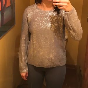 Sparkle and Fade Shiny Sweater Sparkle and Fade Shiny Sweater