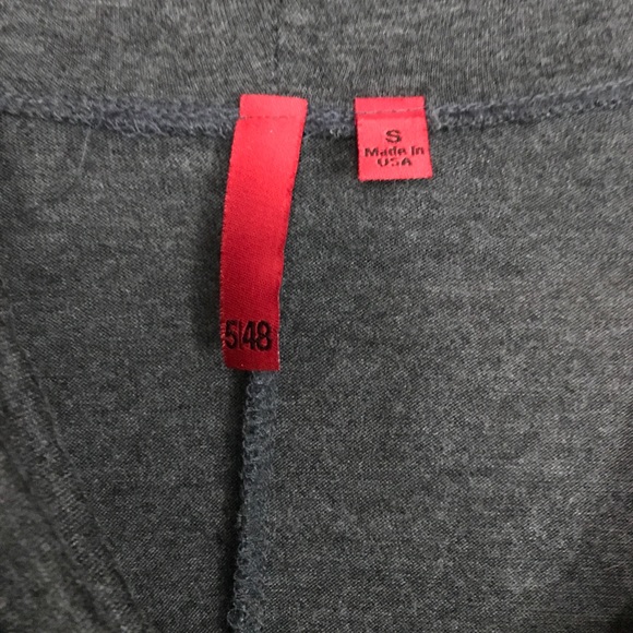 Saks 5th Ave grey dress - Picture 2 of 3