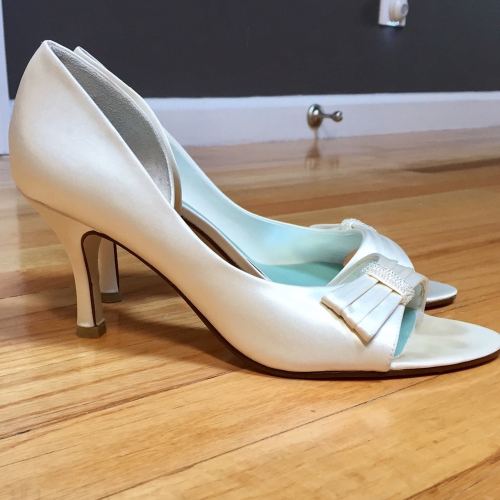 BRIDAL SHOES - WORN ONCE!!