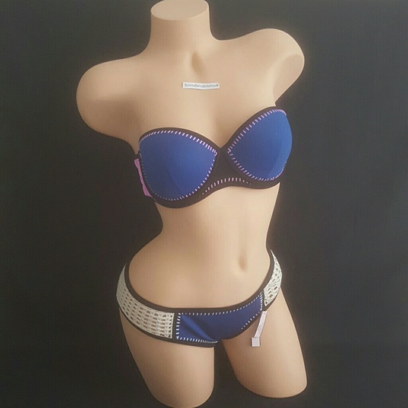 Victoria's Secret 36C CROCHET BIKINI BUNDLE NWT