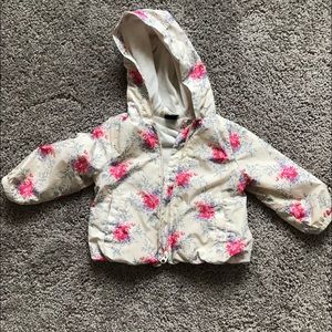 Baby girl windbreaker jacket