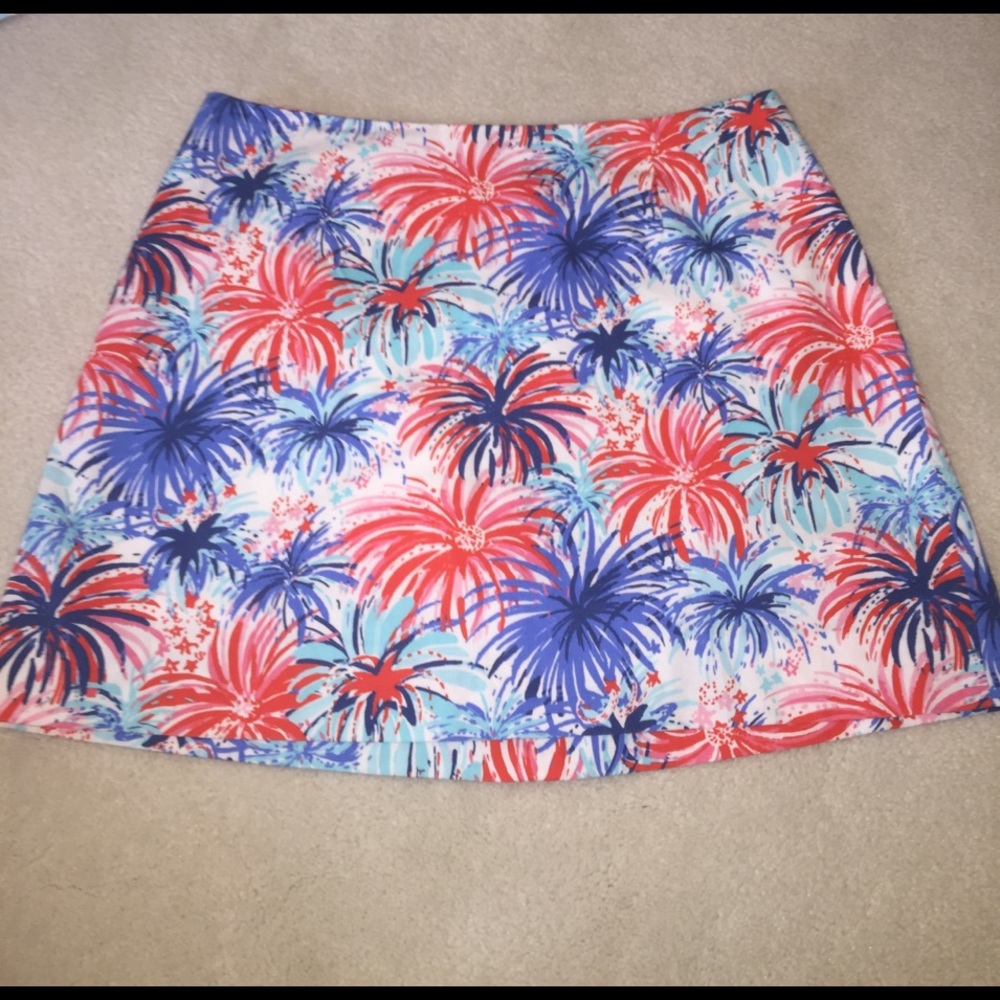 Lilly Pulitzer firework skirt