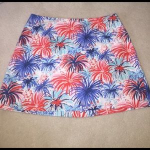 Lilly Pulitzer firework skirt