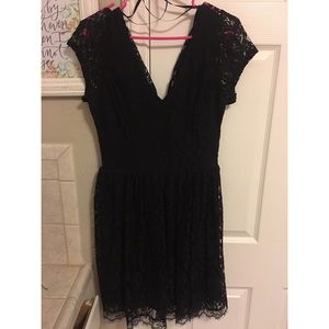 Beautiful black lace party dress