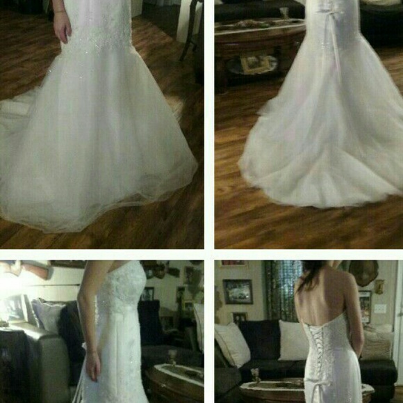 David's Bridal Wedding Gown - Picture 4 of 4