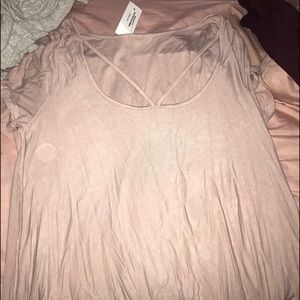 Tilly's Blush pink shirt