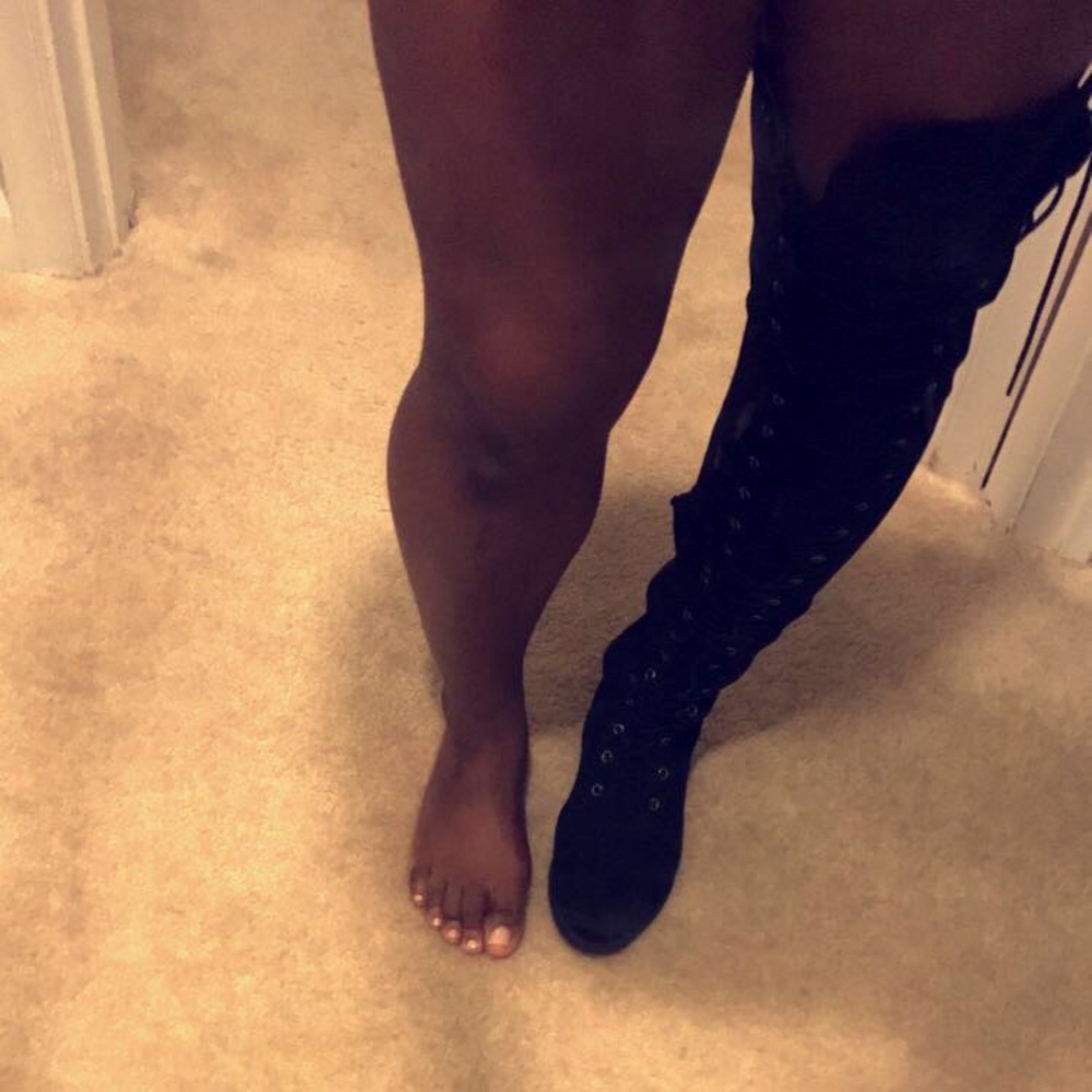 Thigh high boots