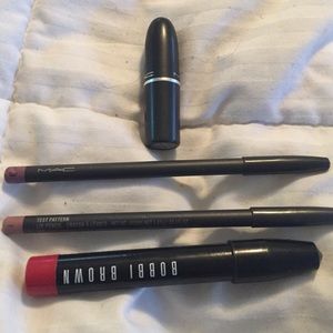 High end lip bundle- Mac and Bobbi brown