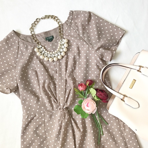 J. Crew Dresses & Skirts - J. Crew polka dots dress