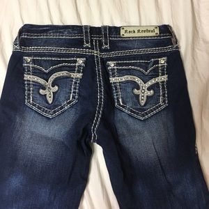 Rock revival mid-rise jeans
