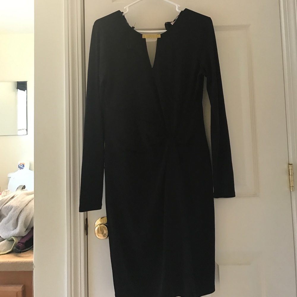 Michael Kors black with knot elegant dress